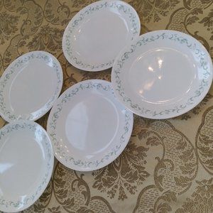 Corelle Country Cottage Dinner Plates Set of 5  10"